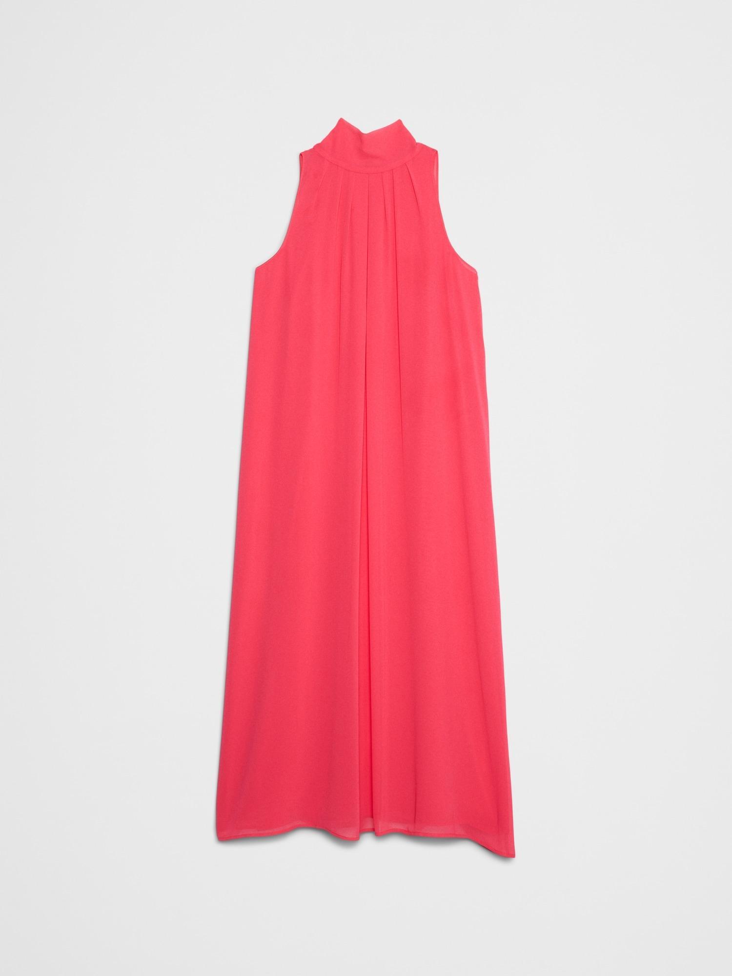 Chiffon Midi Dress Product Image