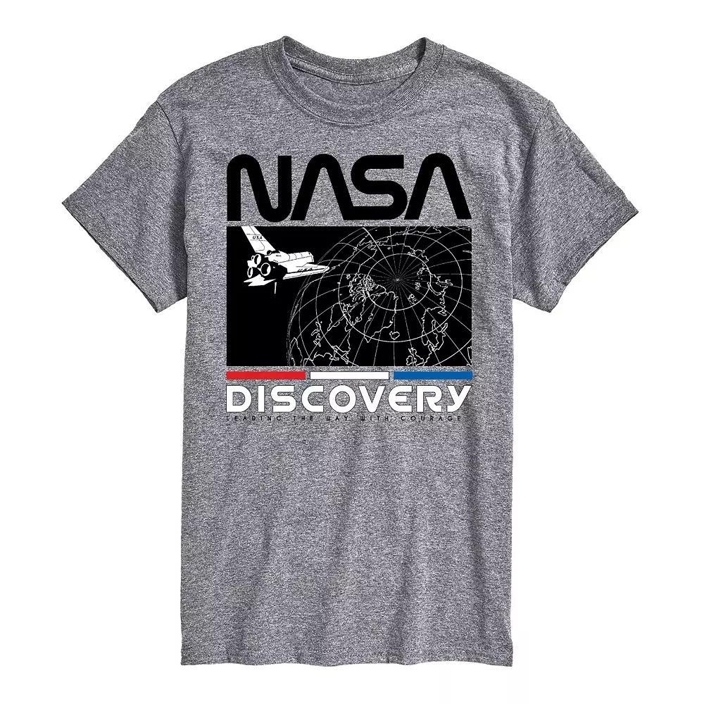 Big & Tall NASA Discovery Returns Tee, Men's,  Product Image