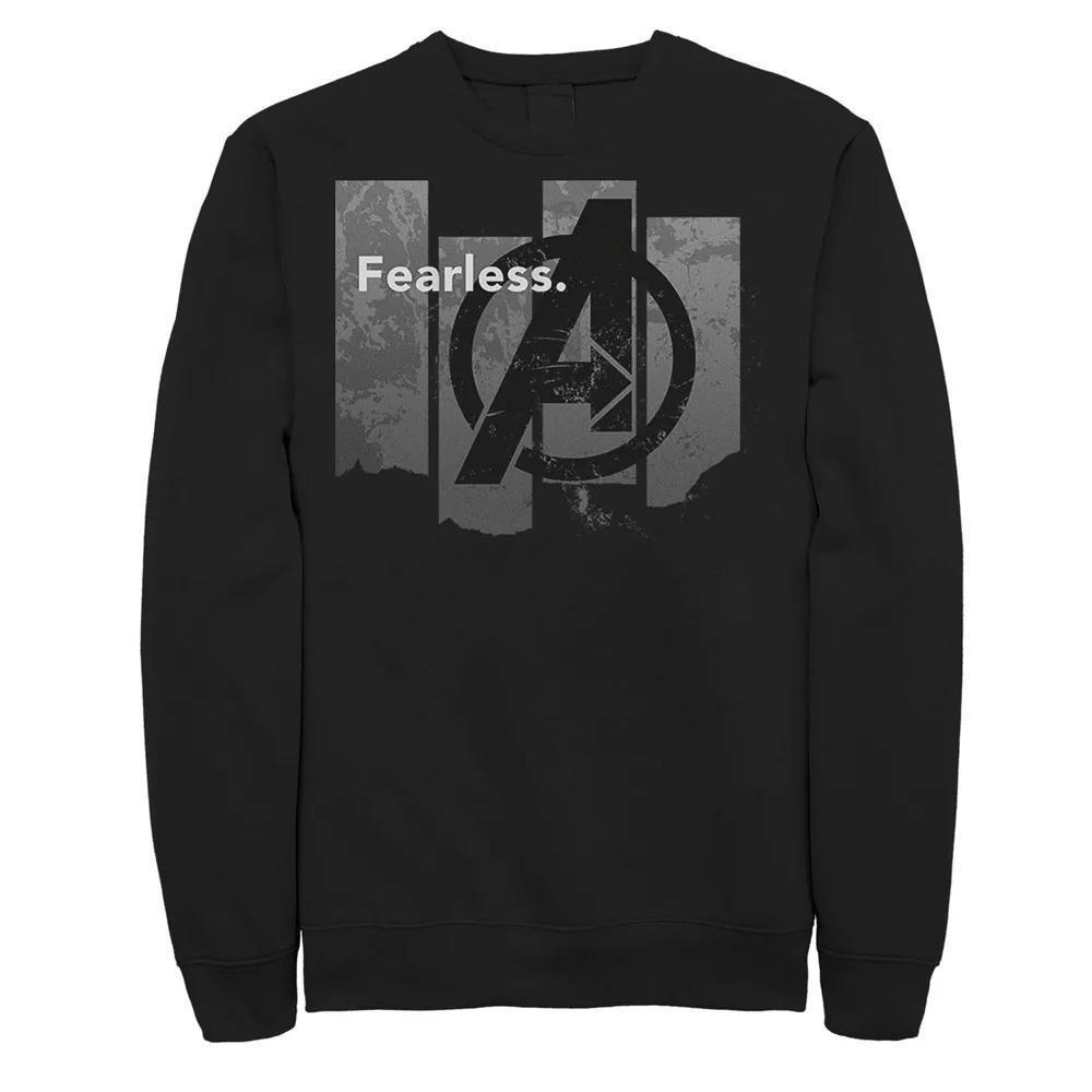 Men's Marvel Avengers Endgame Fearless Panels Sweatshirt,  Product Image