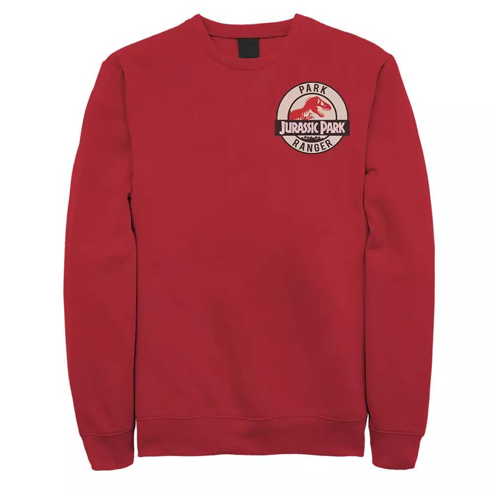 Men's Jurassic Park Spray Painted Stencil Logo Sweatshirt,  Product Image