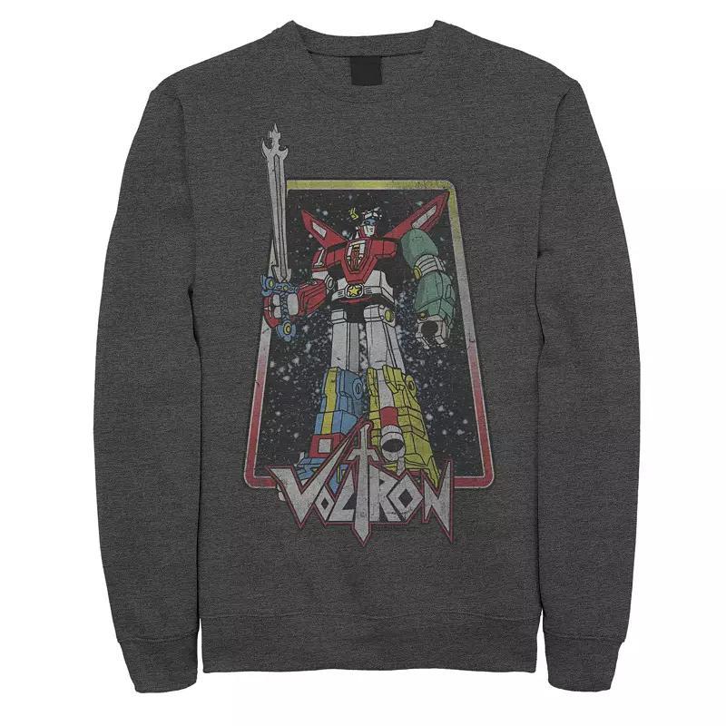 Men's Voltron: Retro Defender Stance Square Graphic Fleece,  Product Image