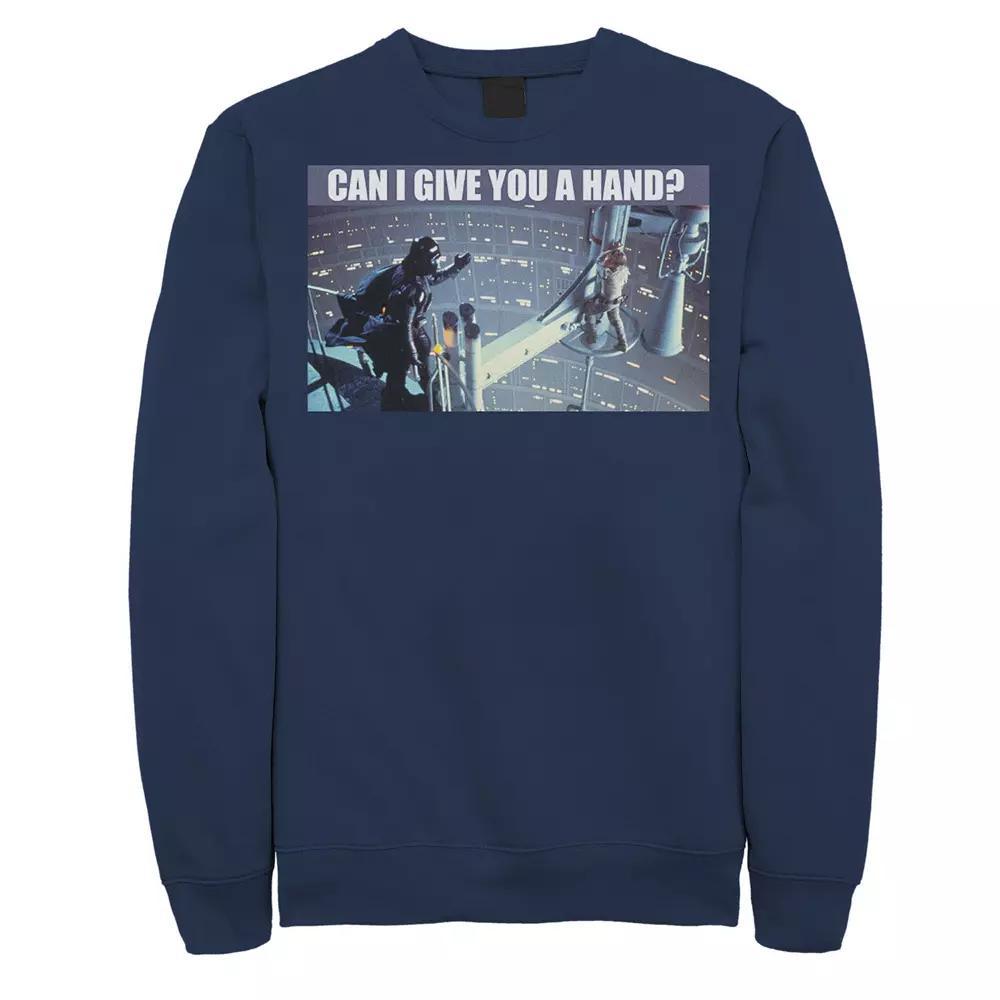 Men's MTV Checkered Zombie Hands Fleece Graphic Sweatshirt,  Product Image