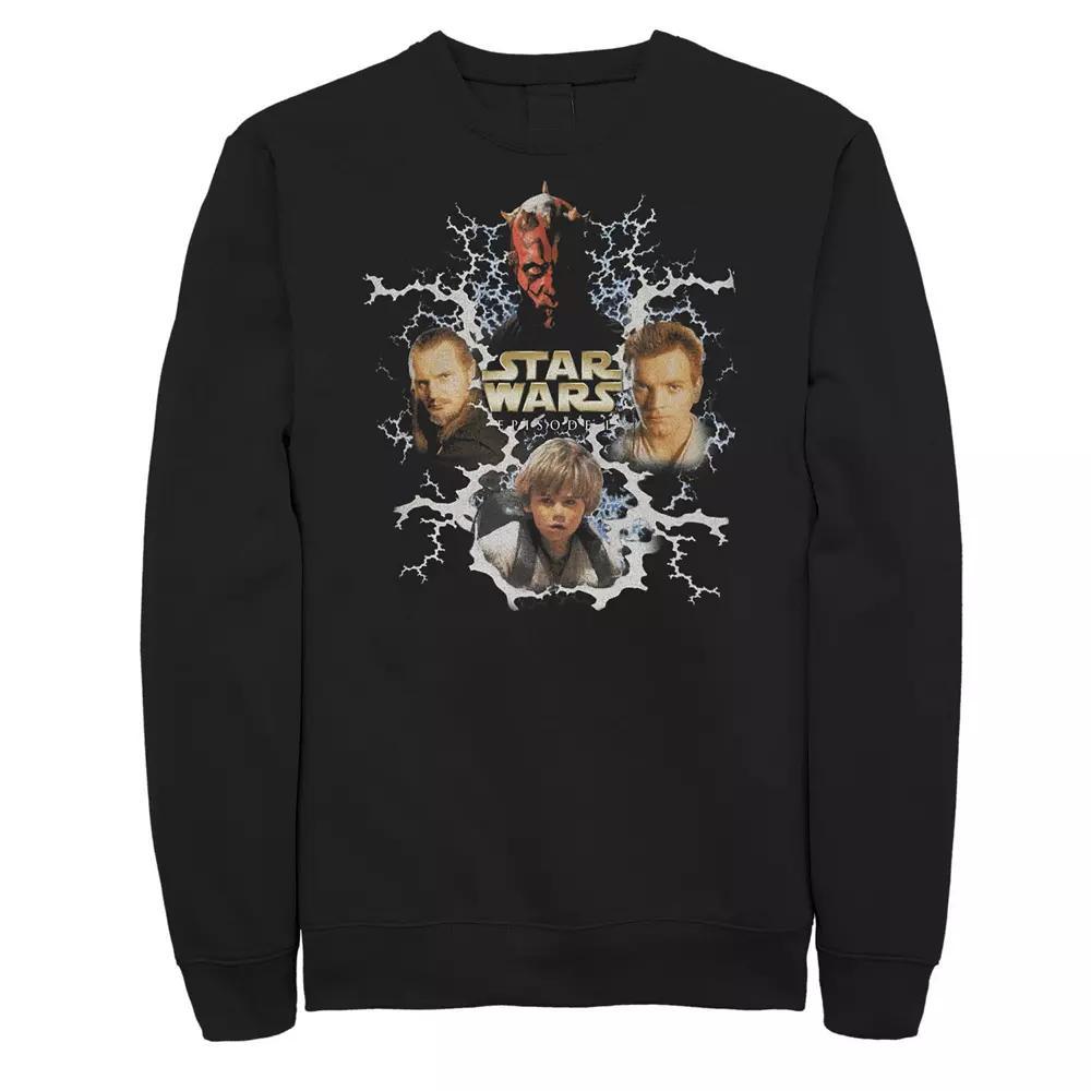 Big & Tall Star Wars Darth Maul Vintage Portrait Sweatshirt, Men's,  Product Image