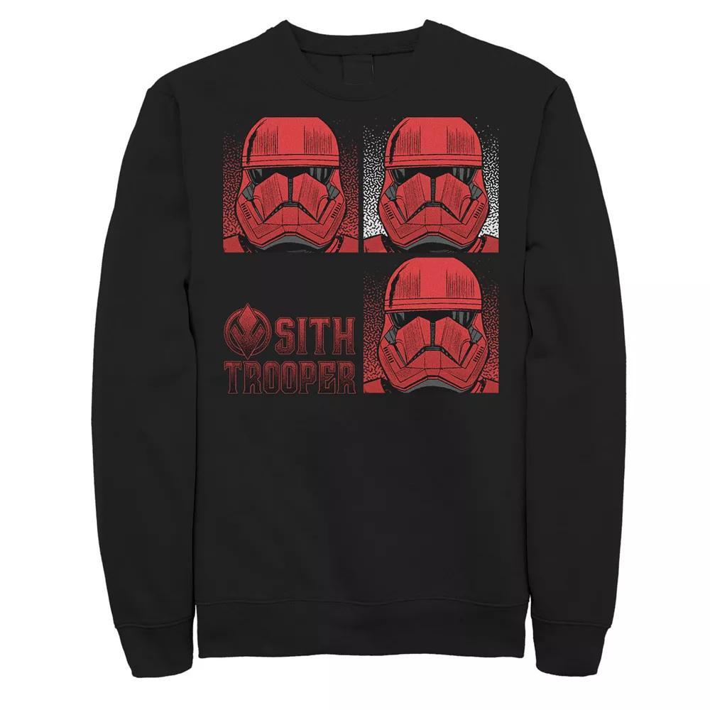 Men's Star Wars The Rise of Skywalker Sith Trooper Panels Fleece Graphic Top,  Product Image