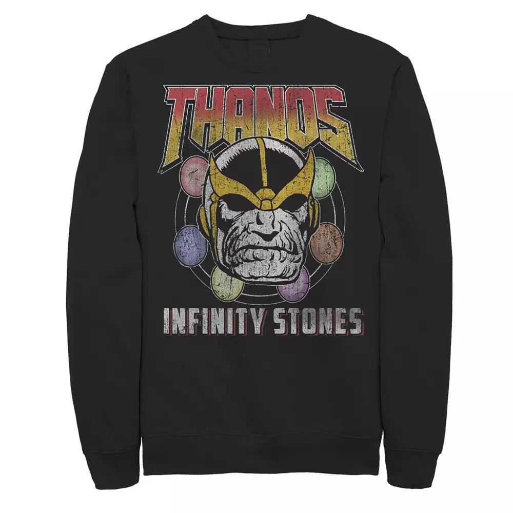 Men's Marvel Vintage Rock Thanos Sweatshirt,  Product Image