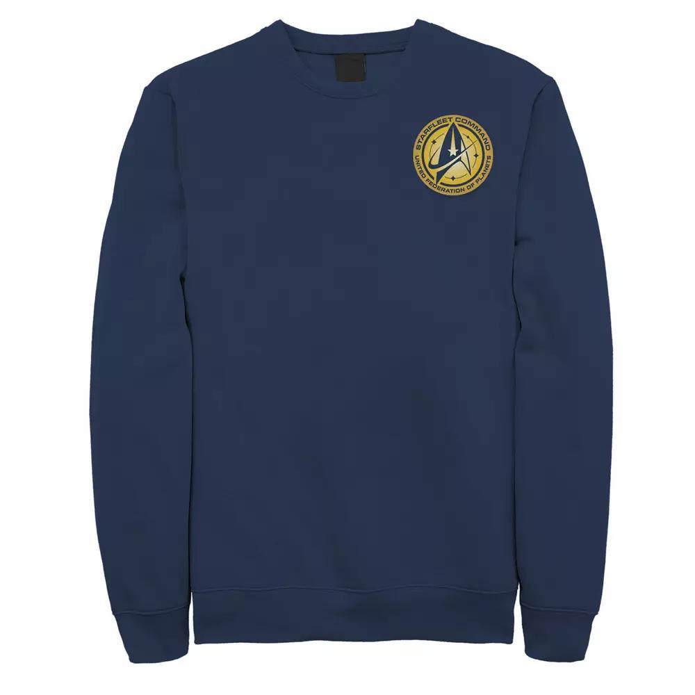 Men's Star Trek Discovery Starfleet Command Badge Fleece,  Product Image