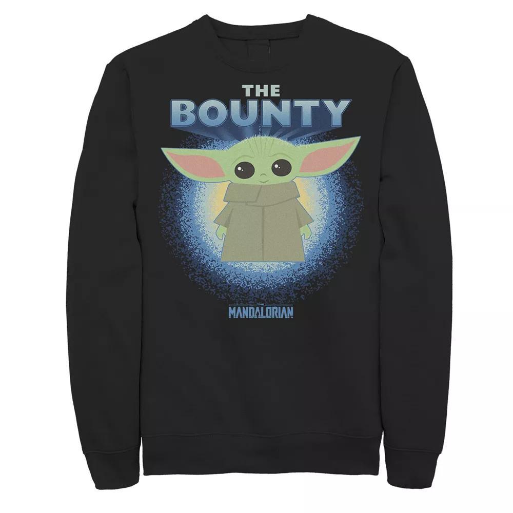 Men's Star Wars The Mandalorian The Child The Bounty Cartoon Sweatshirt,  Product Image