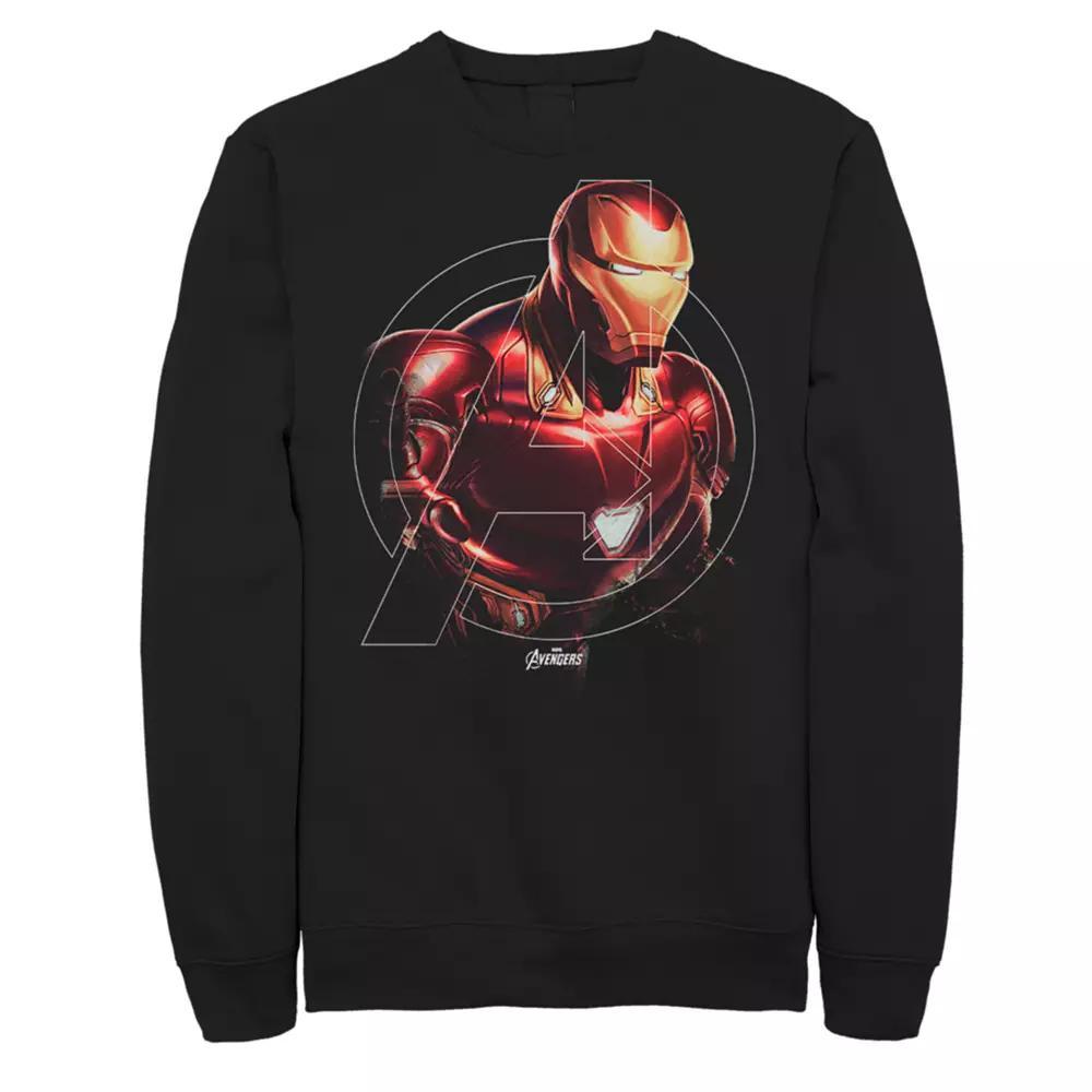 Men's Marvel Avengers Endgame Iron Man Hero Sweatshirt,  Product Image