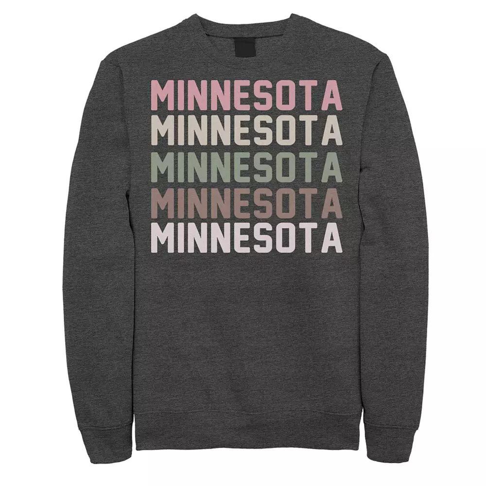Juniors' Minnesota Stack Graphic Sweatshirt, Girl's,  Product Image