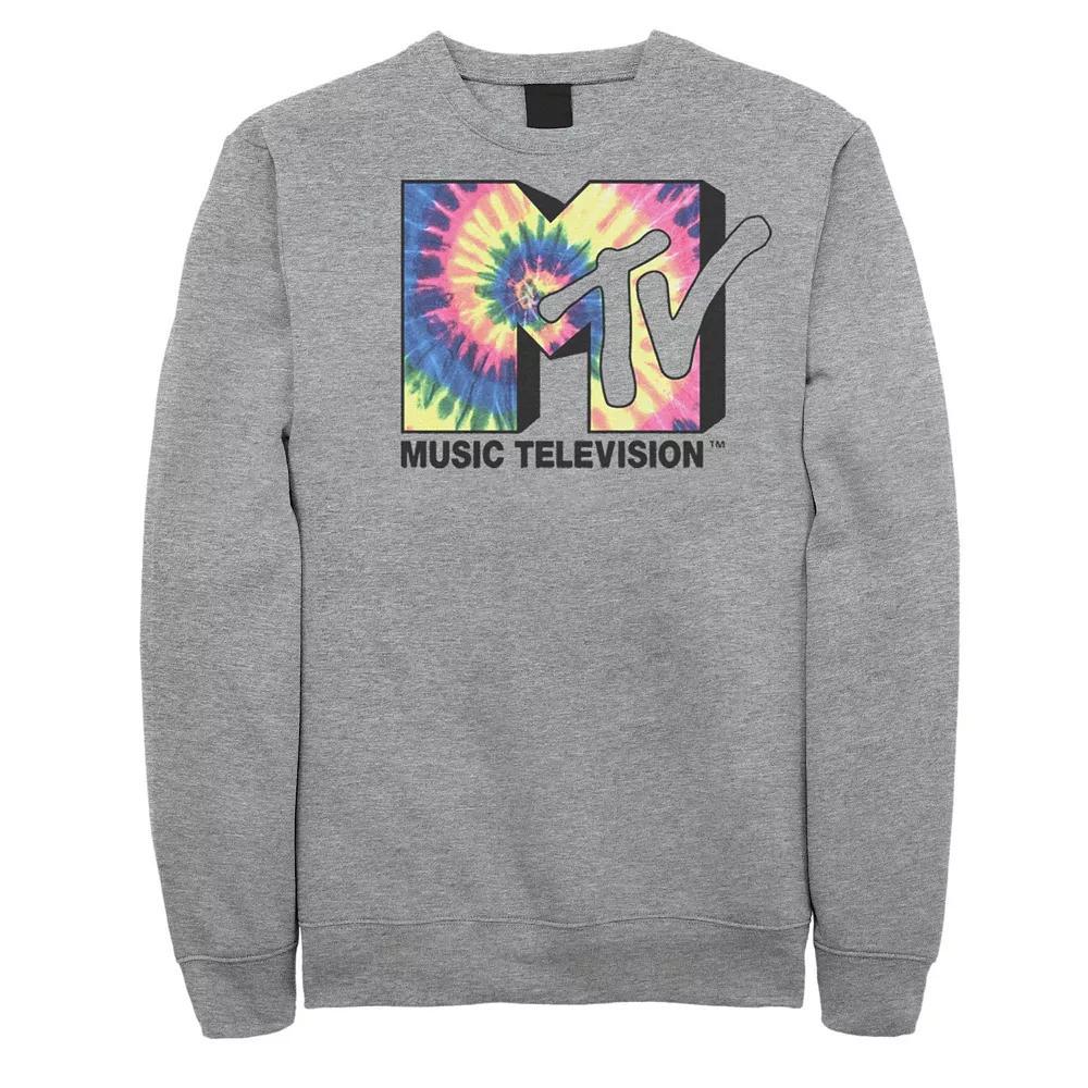 Men's MTV Music Television Tie Dye Logo Sweatshirt,  Product Image