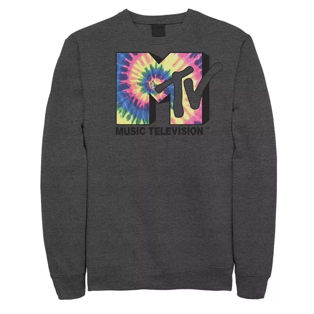 Men's MTV Music Television Tie Dye Logo Sweatshirt,  Product Image