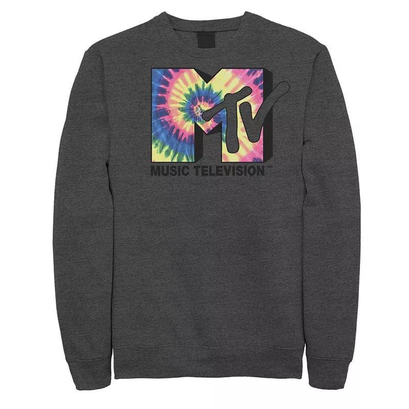 Men's MTV Music Television Tie Dye Logo Sweatshirt,  Product Image