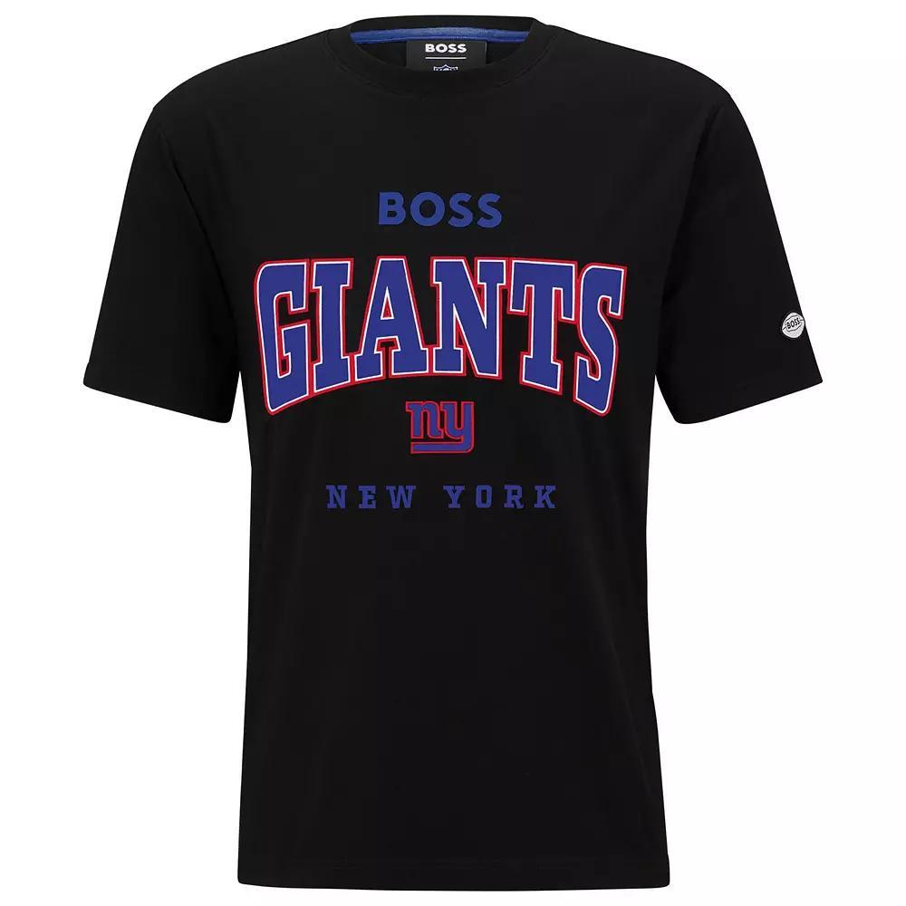 Men's BOSS X NFL Black New York Giants Huddle T-Shirt,  Product Image