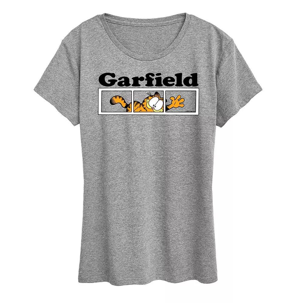 Women's Garfield Panel Logo Graphic Tee,  Product Image