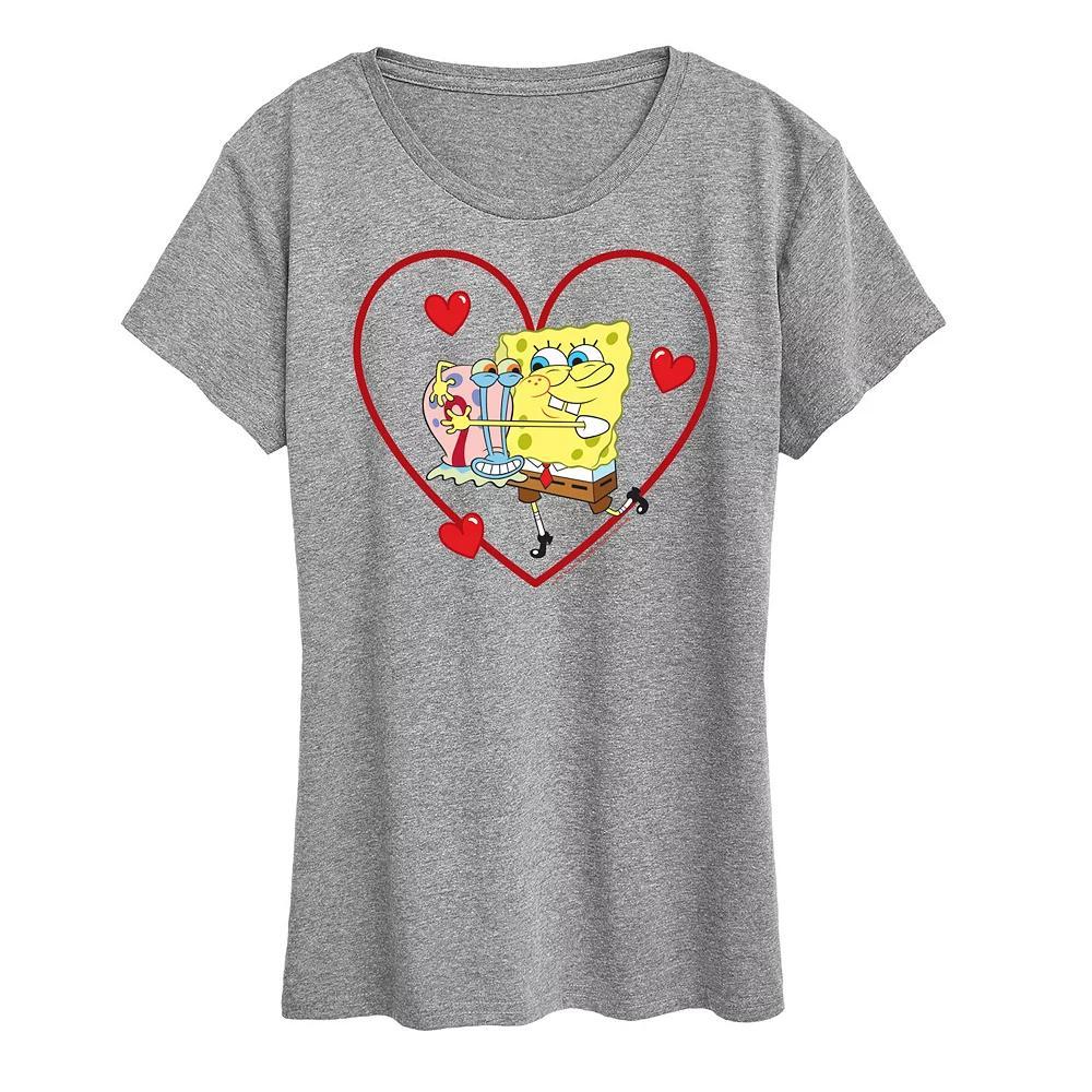 Disney's Minnie Mouse Women's Minnie By The Mistletoe Graphic Tee, Girl's, Size: XXL, Grey Gray Product Image