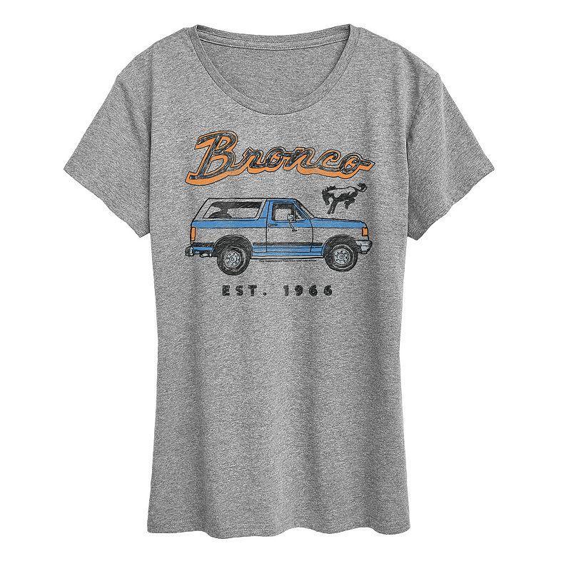 Women's Ford Bronco Est. 1966 Graphic Tee,  Product Image