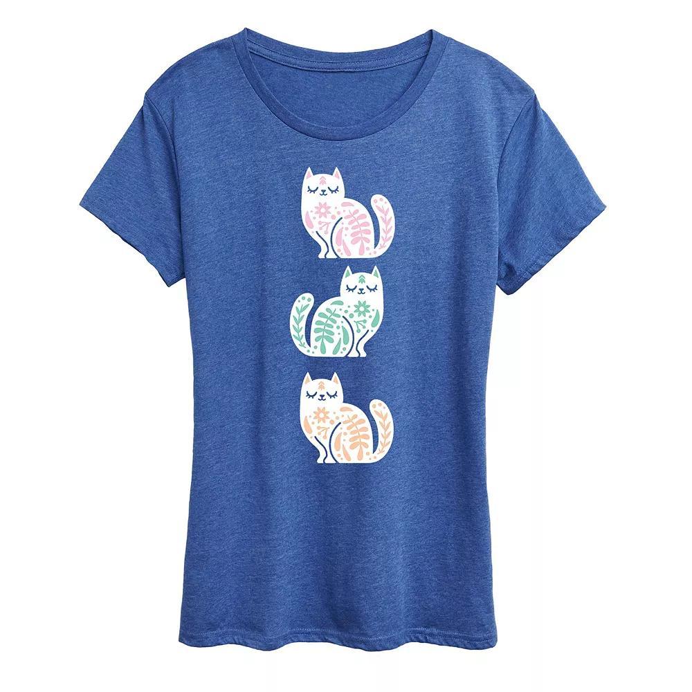 Women's Scandinavian Cats Graphic Tee,  Product Image