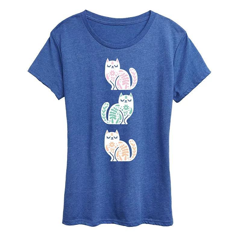 Women's Scandinavian Cats Graphic Tee,  Product Image