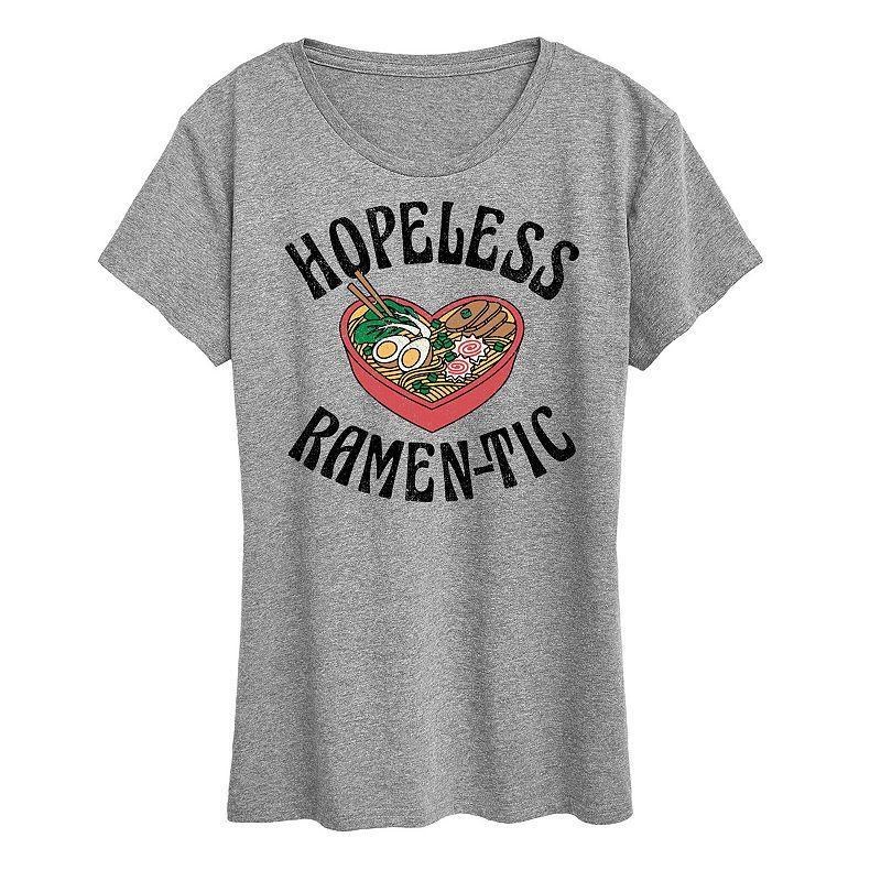 Women's Hopeless Ramen-tic Graphic Tee, Size: Medium, White Product Image