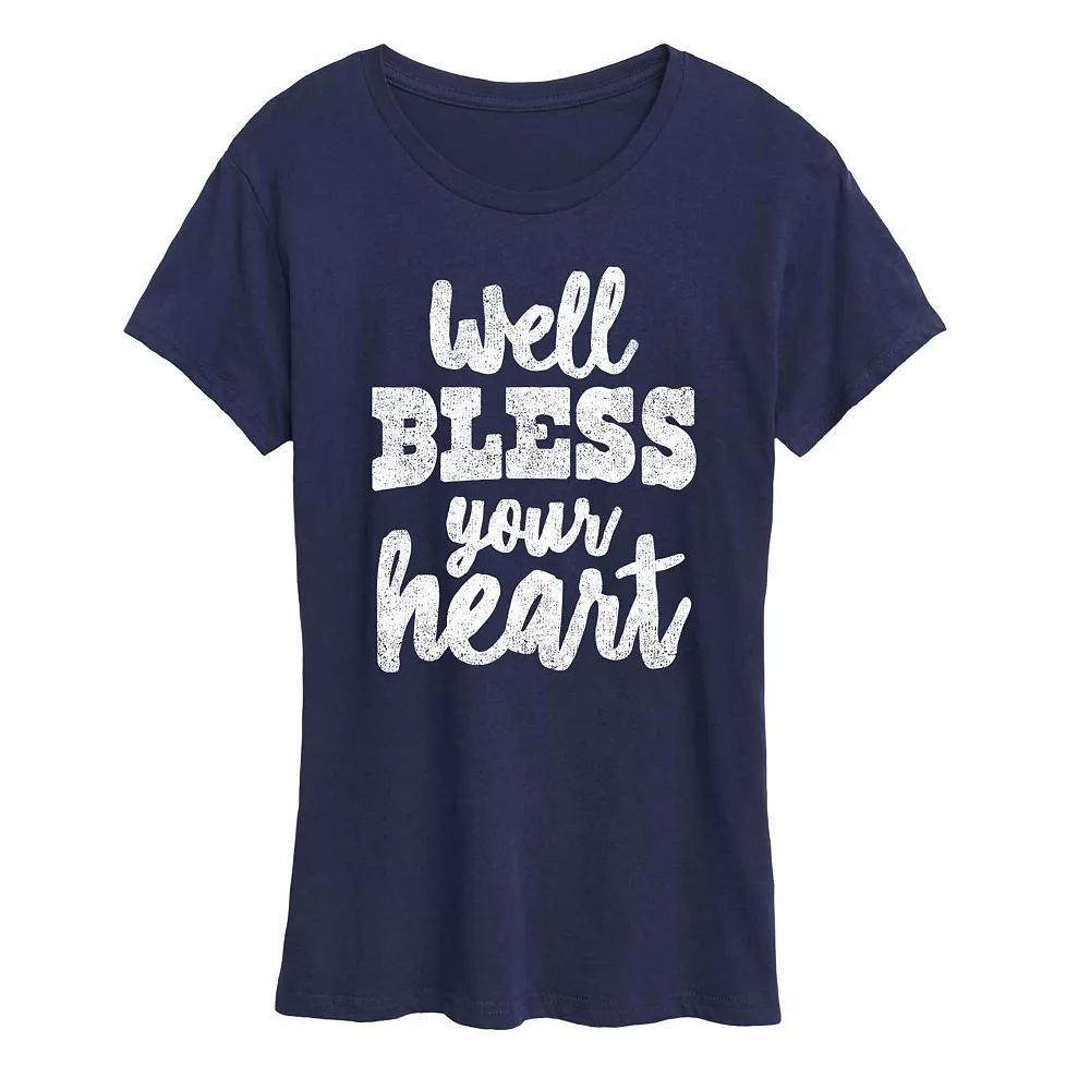 Women's Well Bless Your Heart Graphic Tee, Girl's,  Product Image