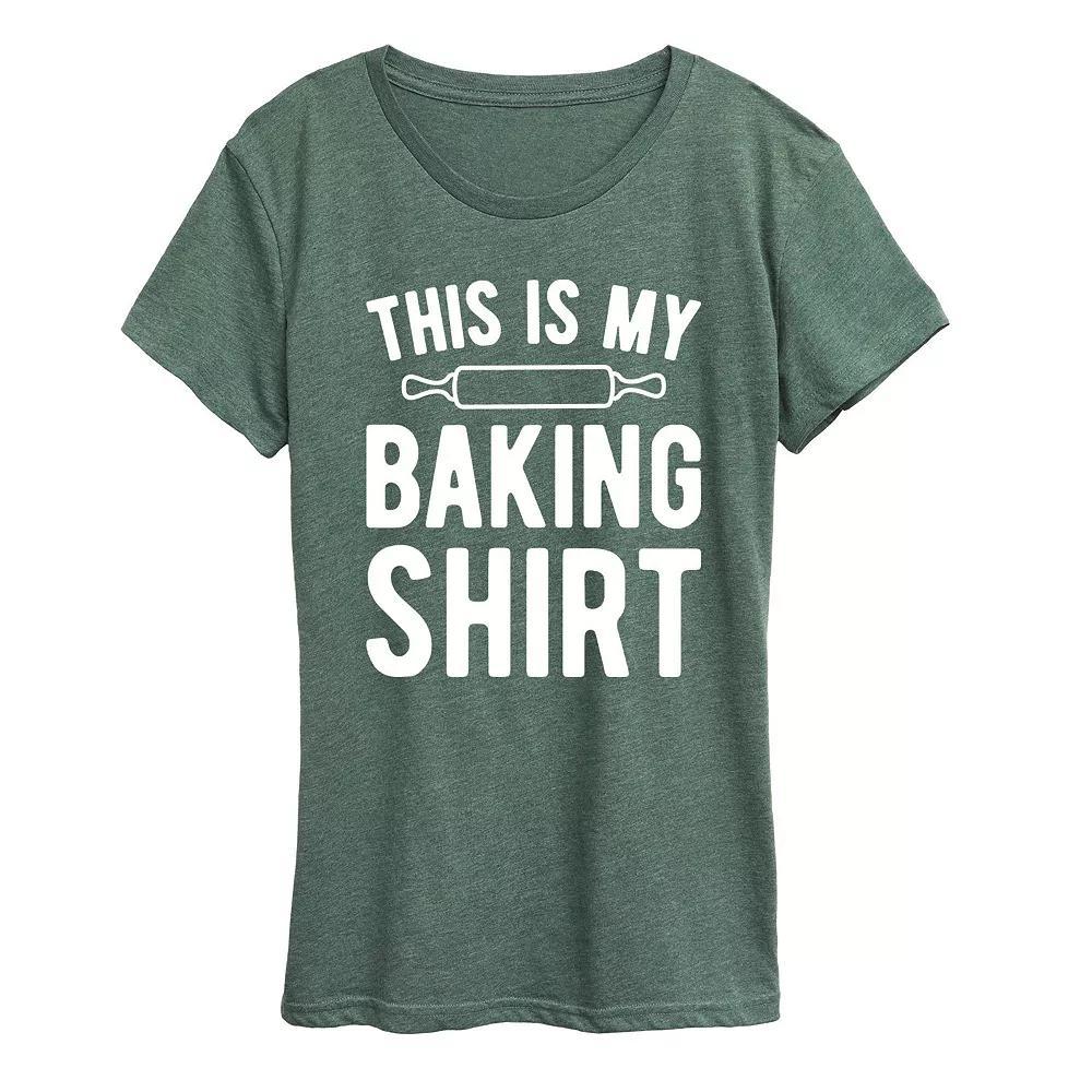 Women's This Is My Baking Shirt Graphic Tee, Girl's,  Product Image