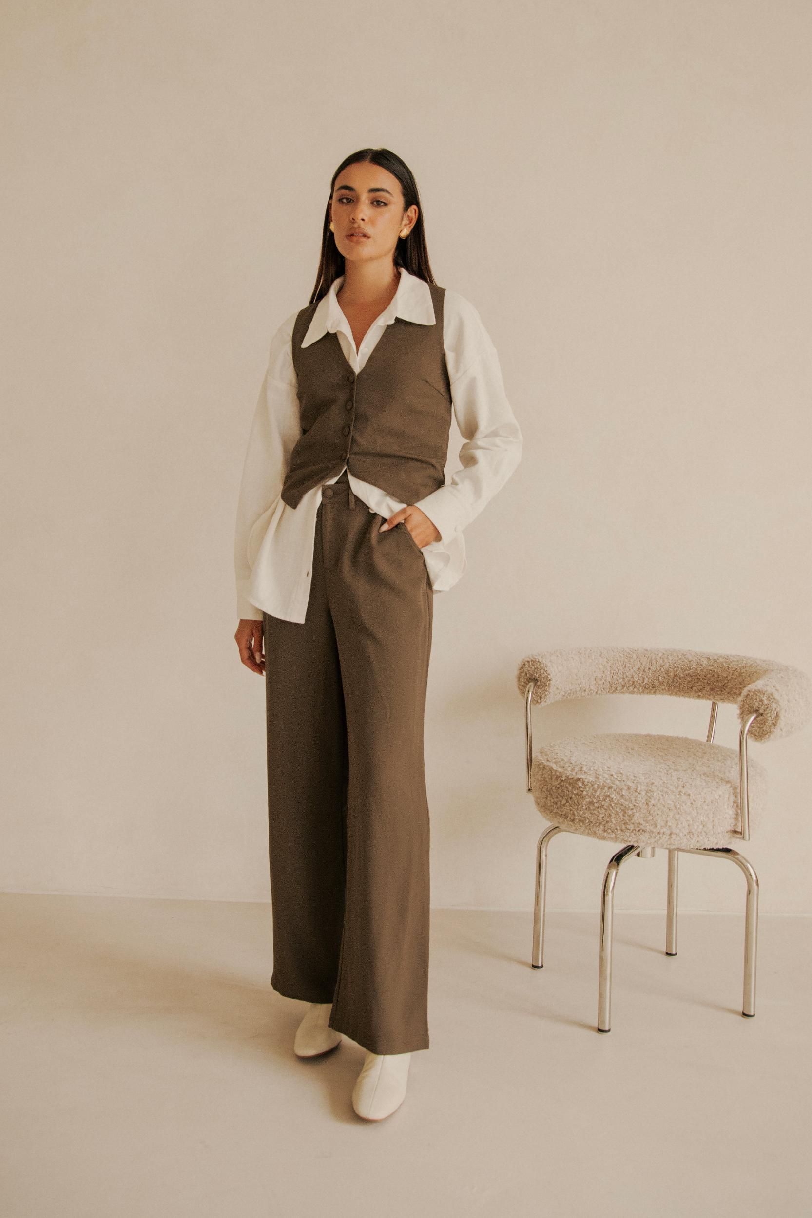 Remi Pants - Chocolate Product Image