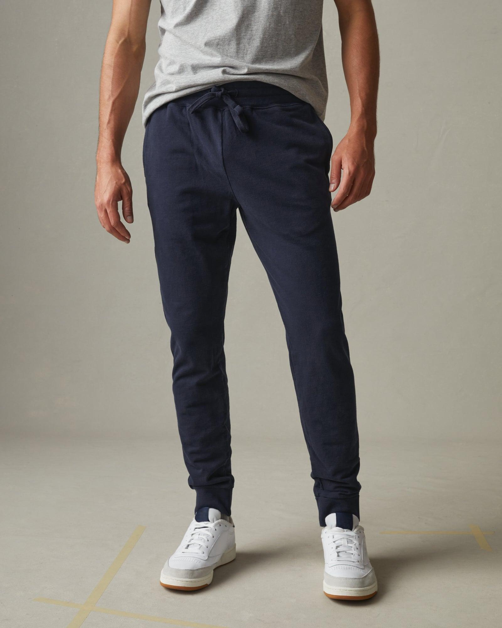 French Terry Jogger - Oxford Blue Male Product Image