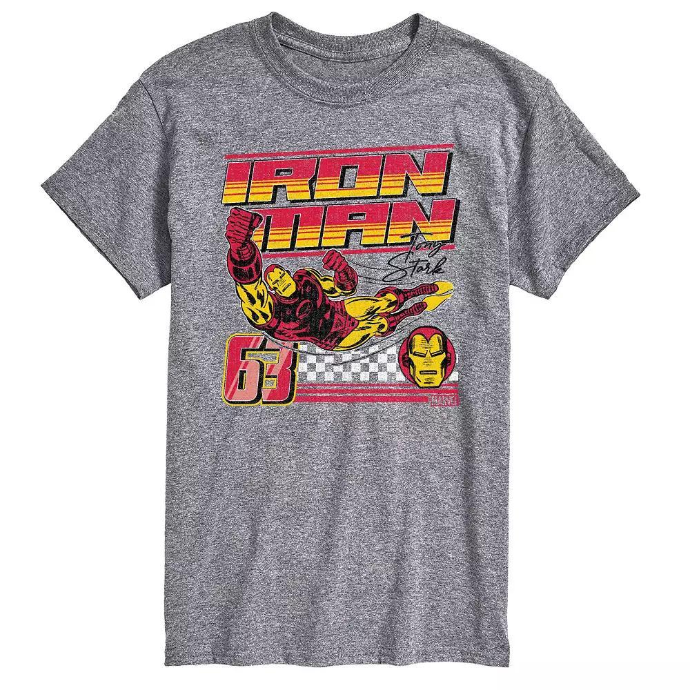 Men's Marvel Iron Man Est. 63 Racing Graphic Tee,  Product Image