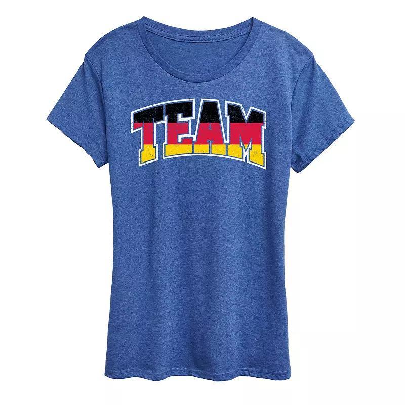 Women's Team Germany Graphic Tee, Size: Large, Black Product Image