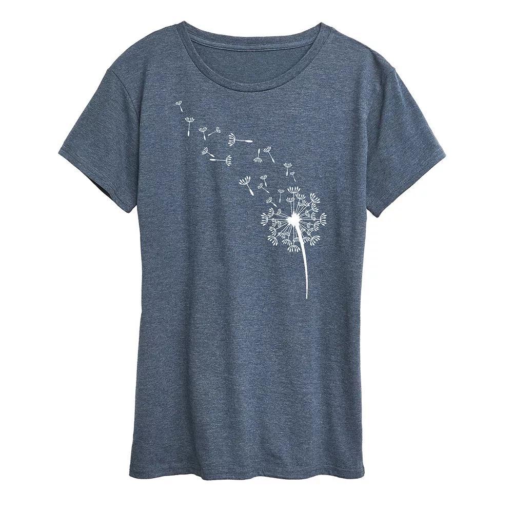 Women's Dandelion Seeds Graphic Tee,  Product Image