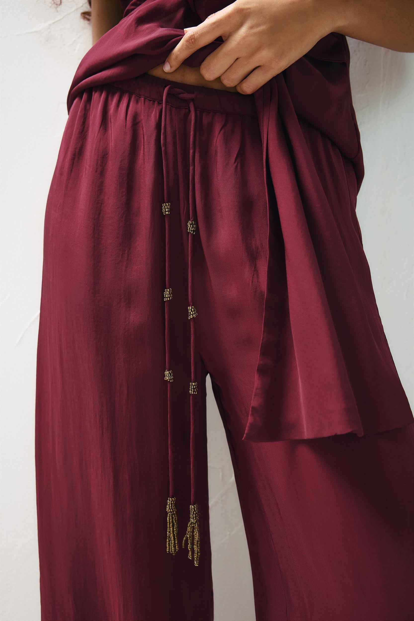 Beaded sweatpants Product Image