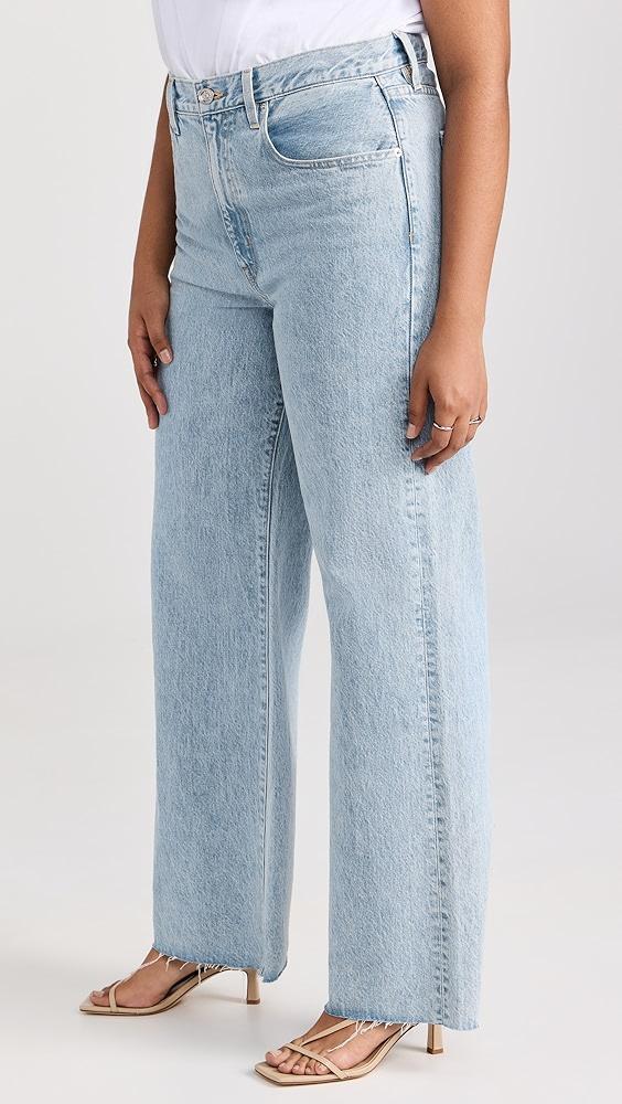 SLVRLAKE Grace High Rise Wide Leg Jeans | Shopbop Product Image