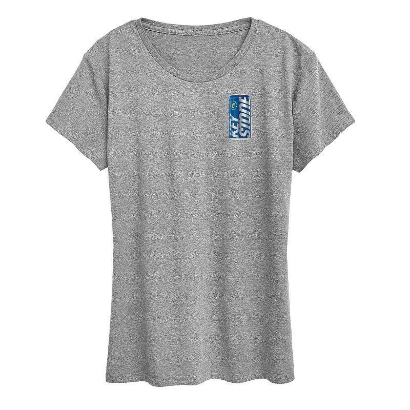 Women's Keystone Light Can Graphic Tee, Size: Small, Black Product Image