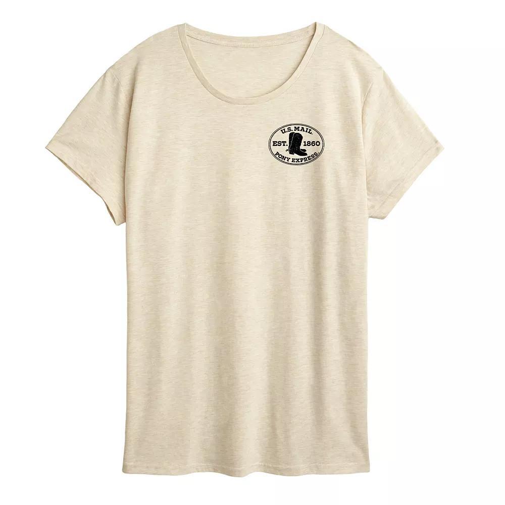 Women's USPS Pony Express Graphic Tee,  Product Image