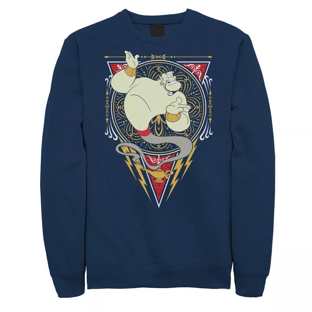 Men's Disney's Aladdin Magic Wishes Sweatshirt, Size: XL, Blue Product Image