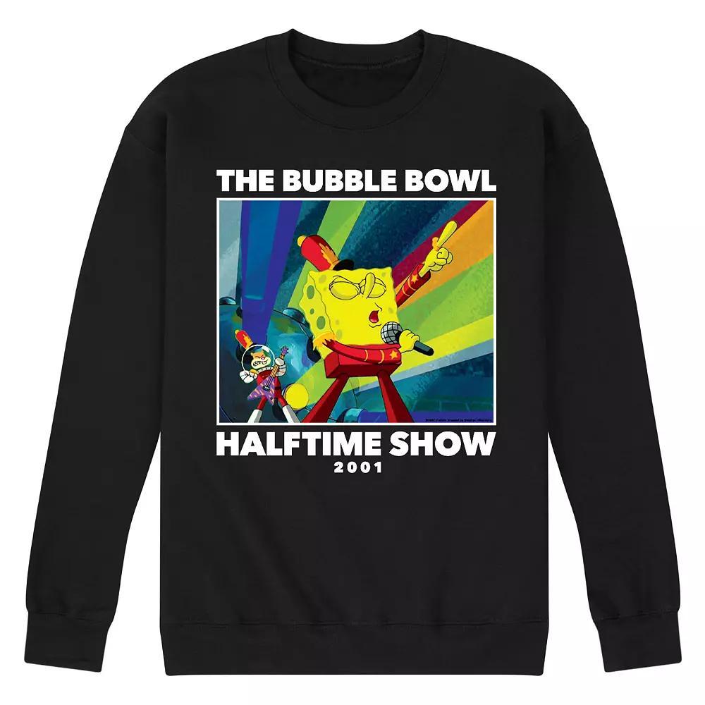 Men's SpongeBob SquarePants Bubble Bowl Sweatshirt,  Product Image