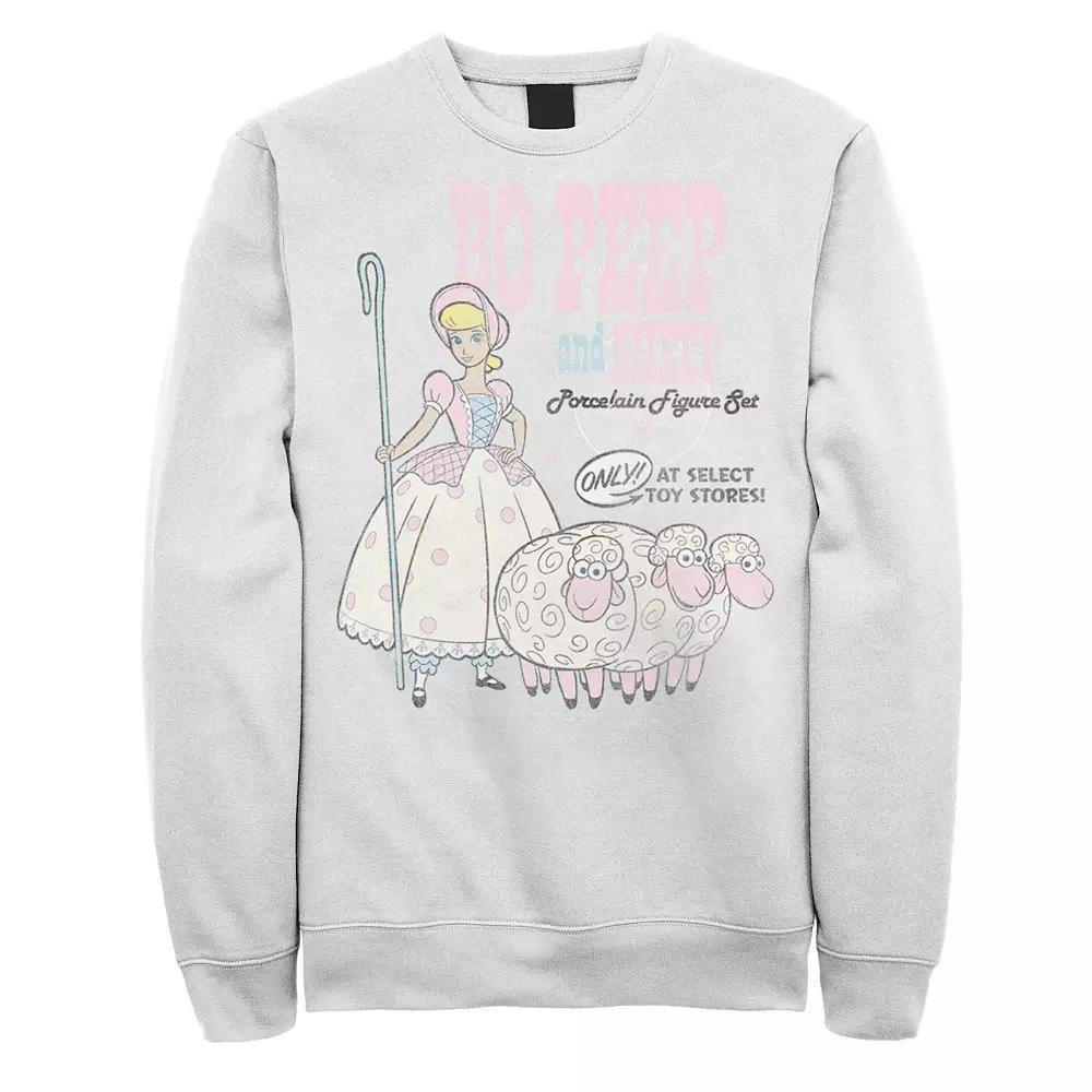Disney / Pixar's Toy Story 4 Bo Peep and Sheep Men's Sweatshirt, Size: Small, White Product Image