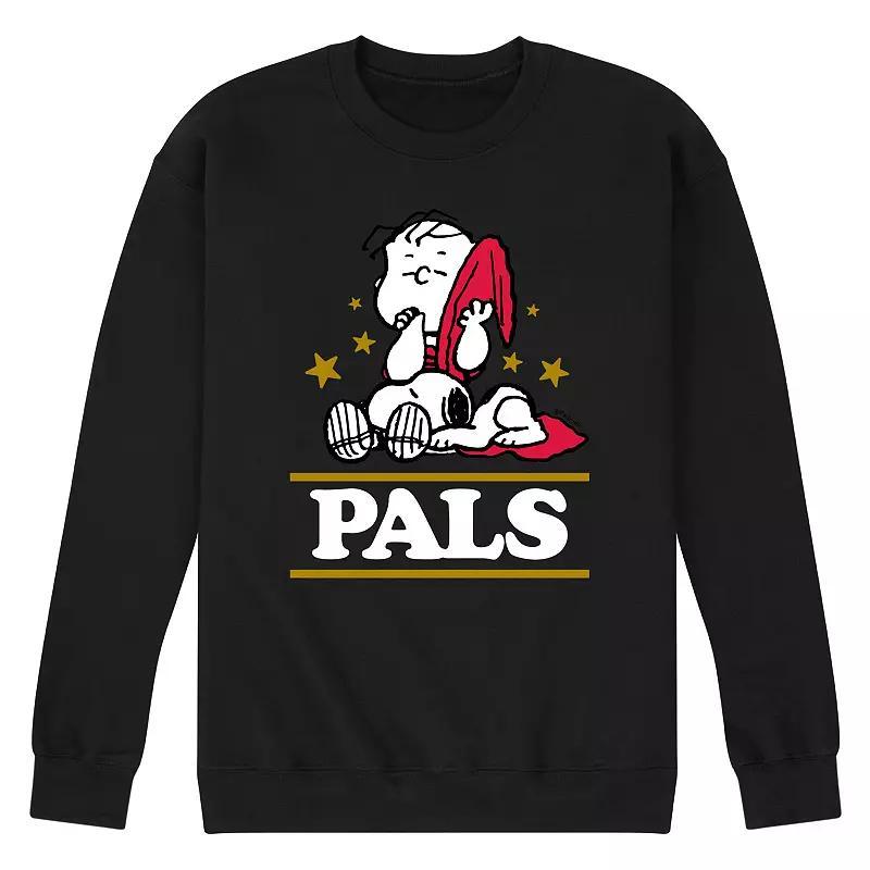 Mens Peanuts PALS Sweatshirt Blue Product Image