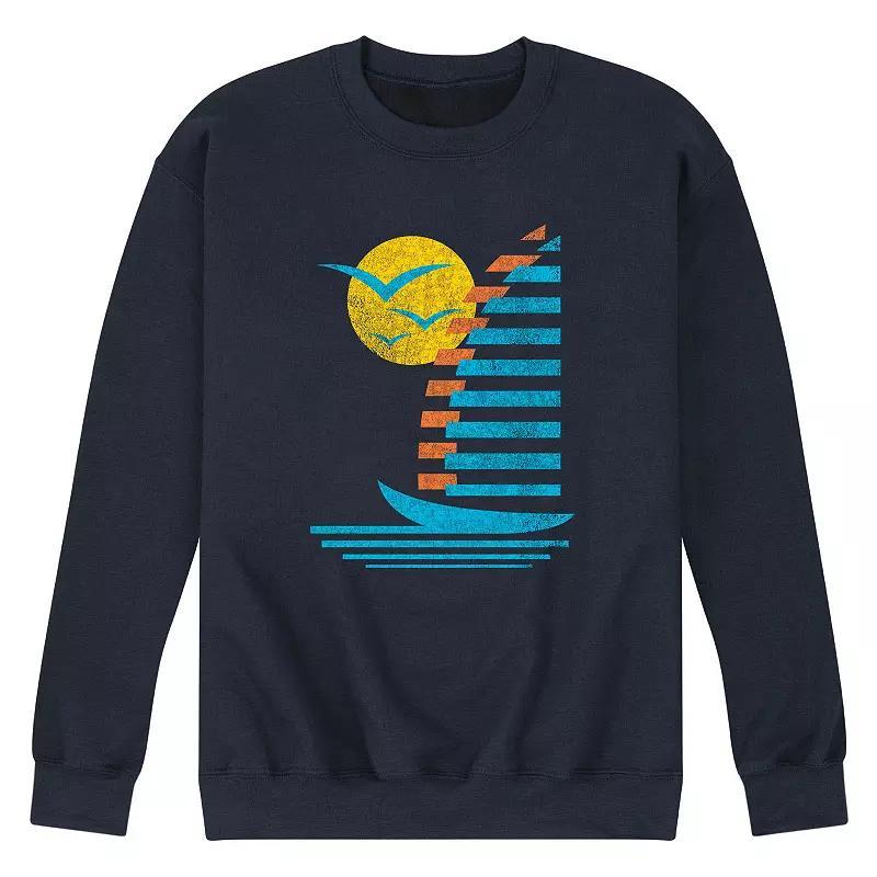 Mens Peanuts PALS Sweatshirt Blue Product Image