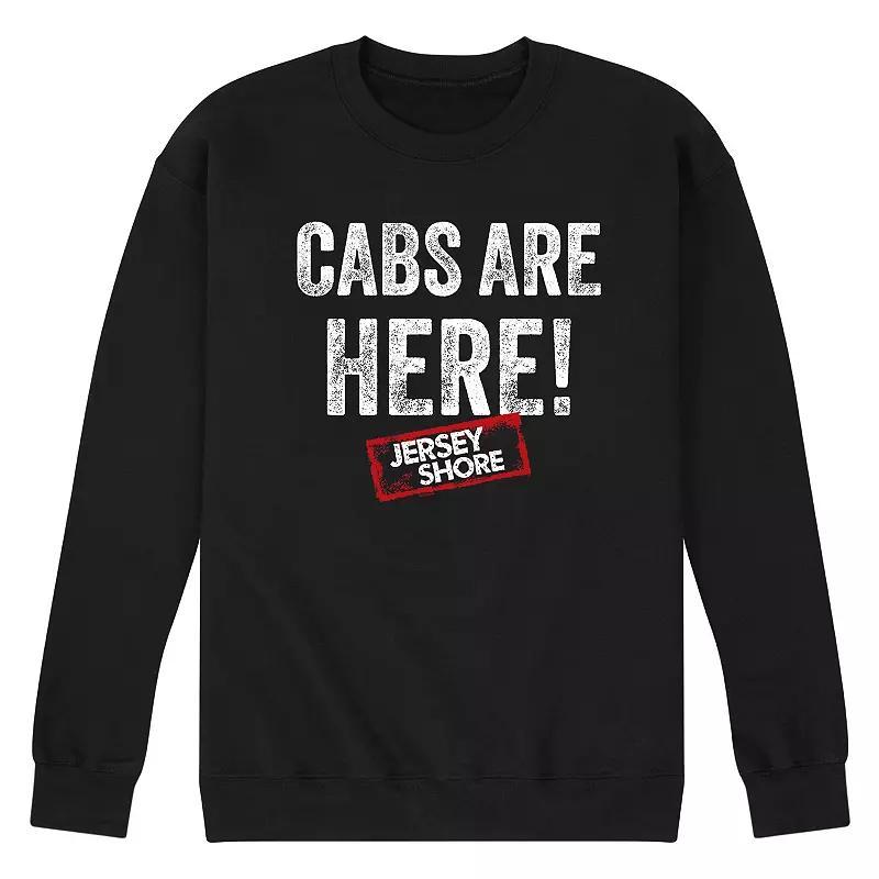 Mens Jersey Shore Cabs Are Here Graphic Fleece Product Image