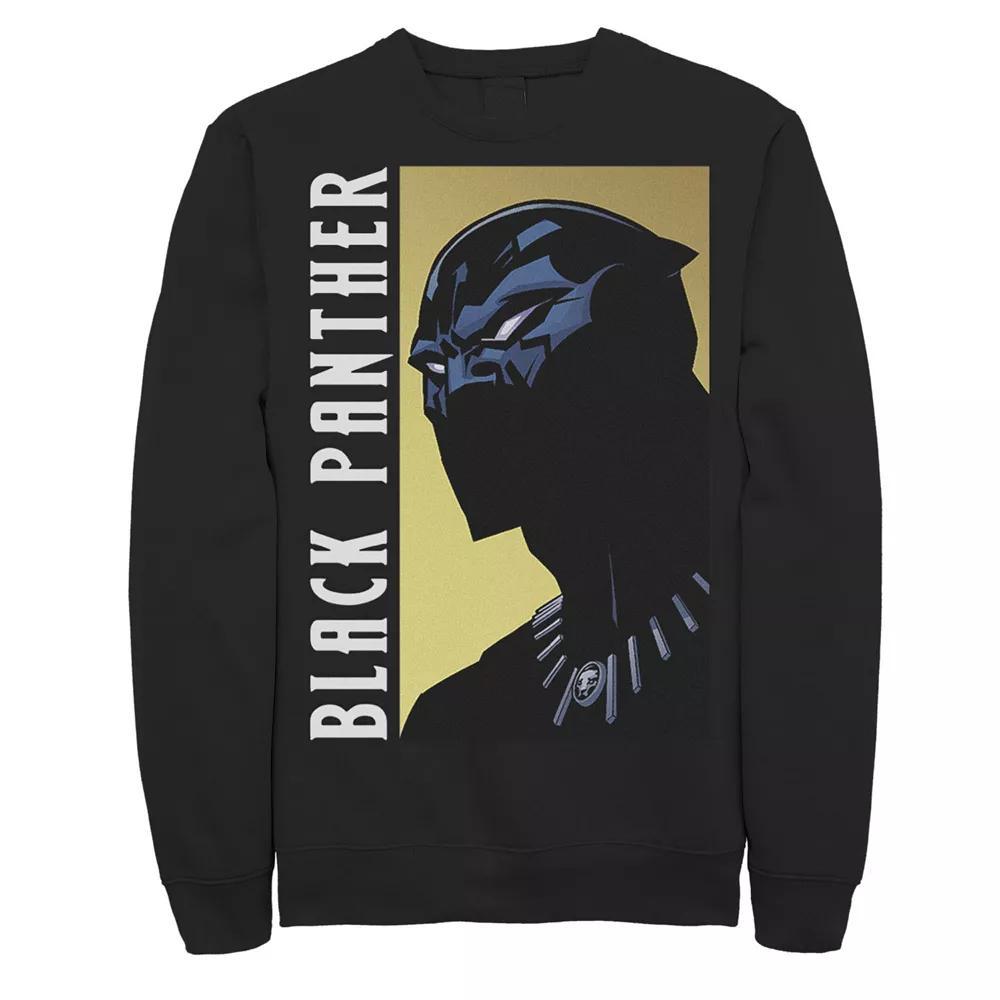 Men's Marvel Black Panther Character Profile Intro Sweatshirt, Size: 3XL Product Image