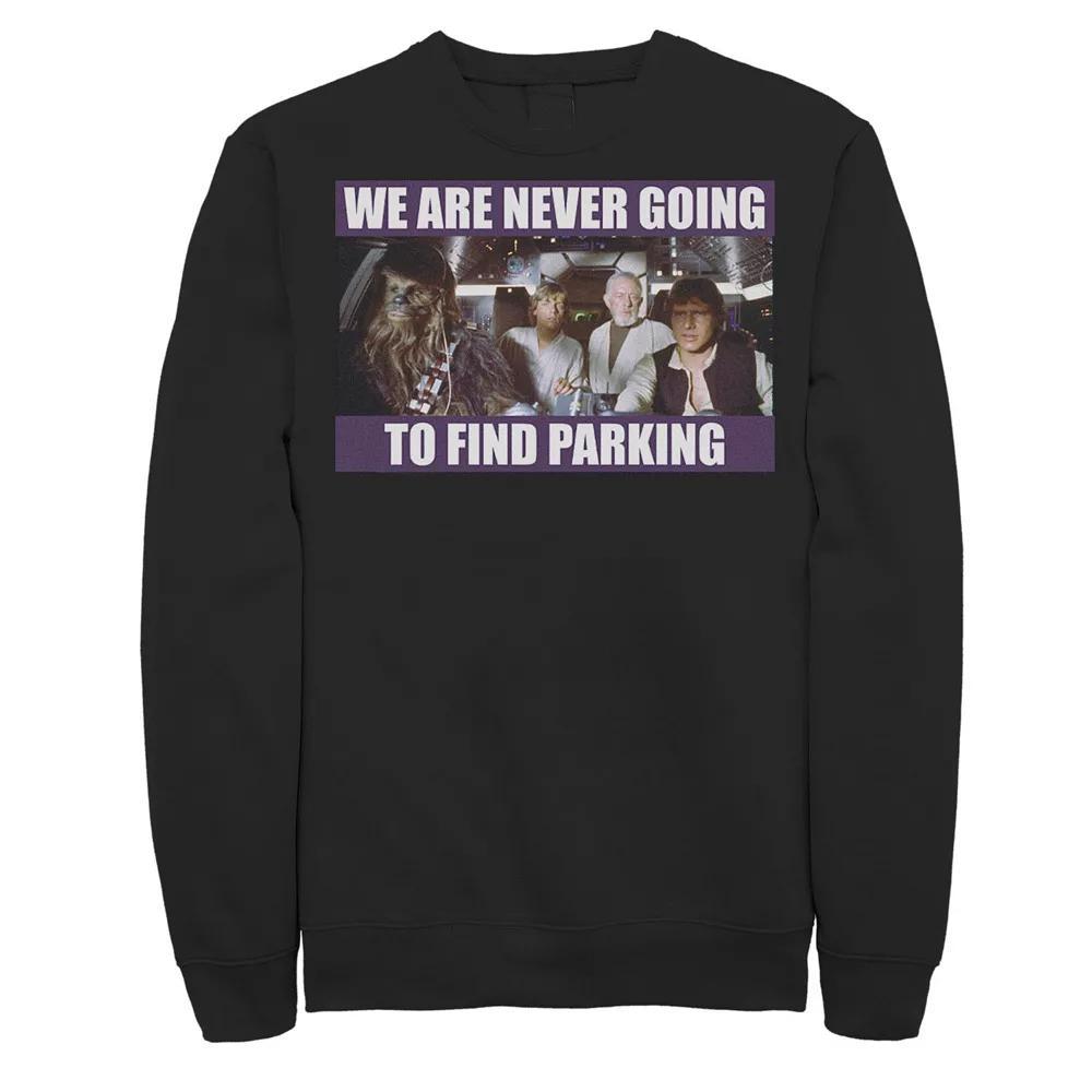 Men's Star Wars We Are Never Going To Find Parking Sweatshirt,  Product Image
