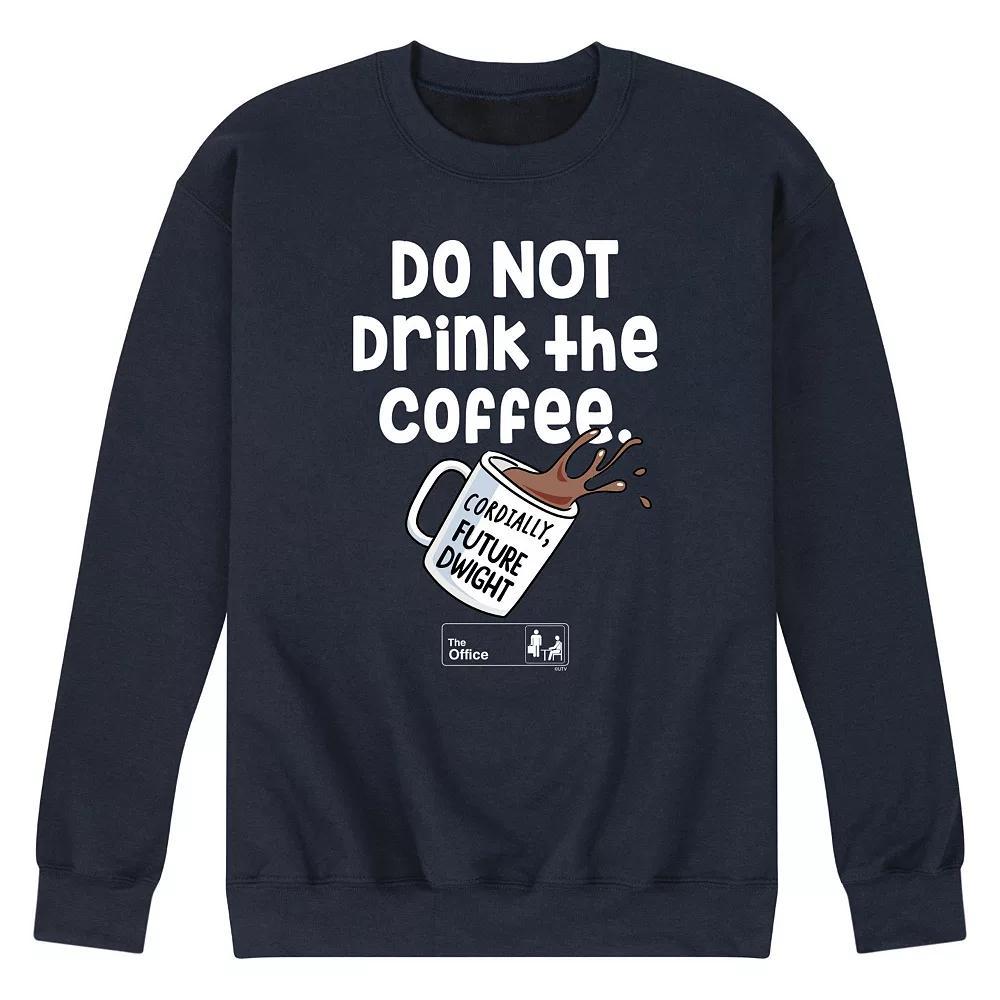 Men's The Office Do Not Drink Coffee Sweatshirt,  Product Image
