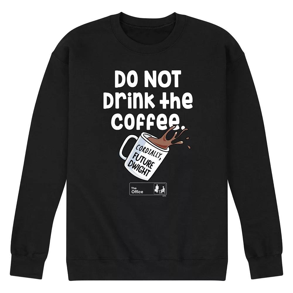 Men's The Office Do Not Drink Coffee Sweatshirt,  Product Image