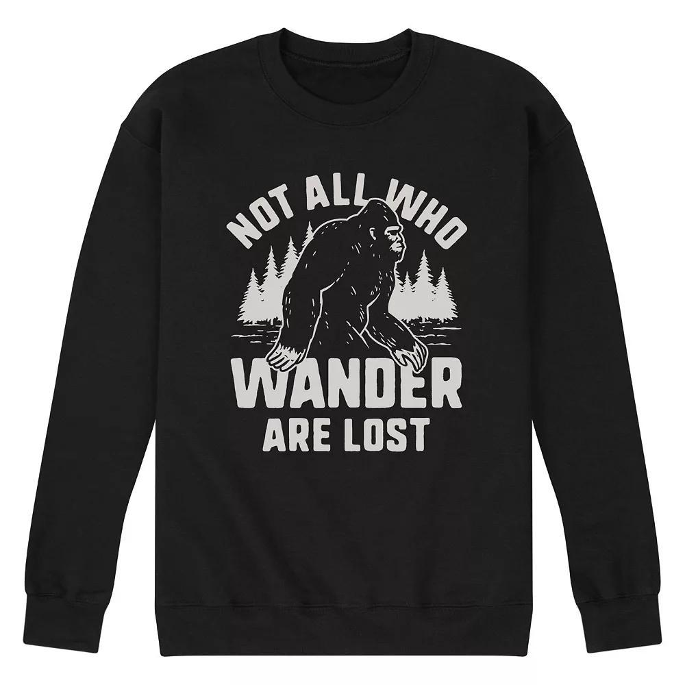 Men's Not All Who Wander Are Lost Sweatshirt,  Product Image