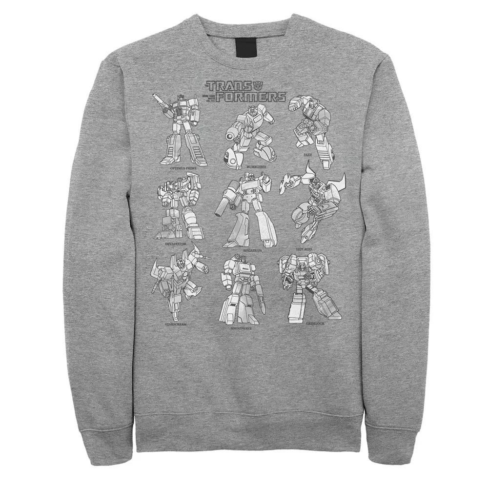 Men's Transformers Sketches Stack Sweatshirt,  Product Image