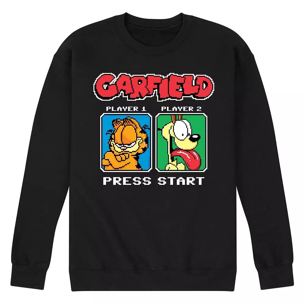Men's Garfield Odie Game On Fleece Sweatshirt,  Product Image