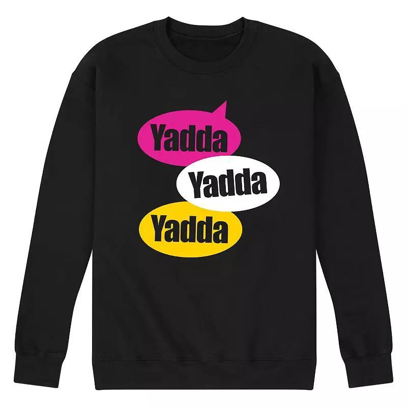 Men's Yadda Yadda Yadda Sweatshirt, Size: Medium, Black Product Image