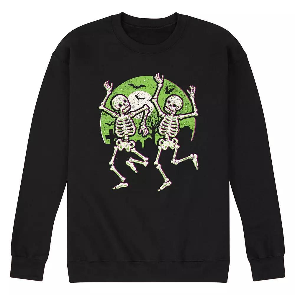 Men's Dancing Skeletons Graphic Fleece,  Product Image