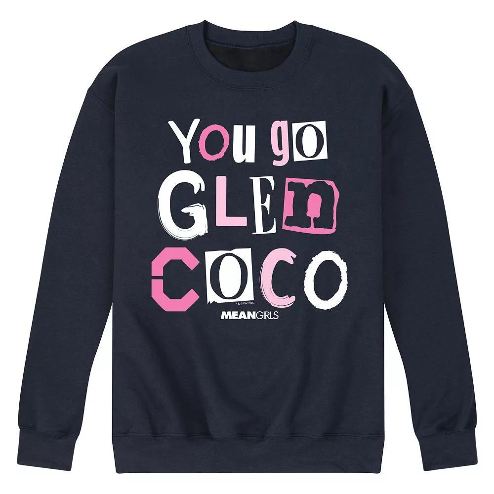 Men's Mean Girls You Go Glen Coco Fleece Sweatshirt,  Product Image